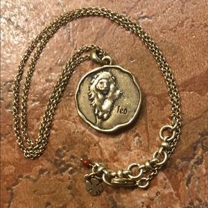 Lucky Brand Zodiac 18” necklace in Leo